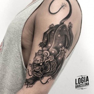 tatuaje_brazo_mitologia_china_Logia_Barcelona_Jas   